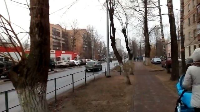 Лобня 1406 улица Чехова осень день смотреть онлайн