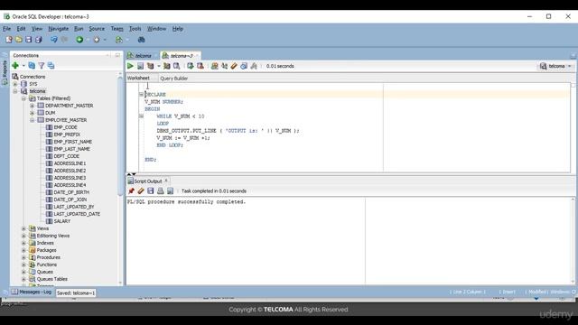 While Loop in PLSQL - Syntax of While Loop in Oracle - PLSQL in Depth A Comprehensive Guide смотреть онлайн