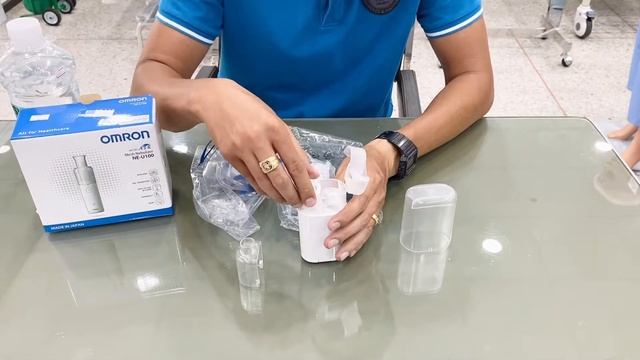 วิธีใช้ เครื่องพ่นละอองยา Omron รุ่น NE-U100 แบบ Mesh Nebulizer พกพาง่าย พ่นยาได้ทุกที่ทุกเวลา смотреть онлайн