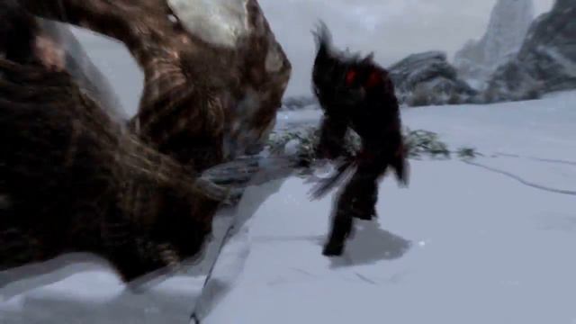 Skyrim - 2H Orc In Daedric Armor [Elder Dragon on Master Difficulty] смотреть онлайн