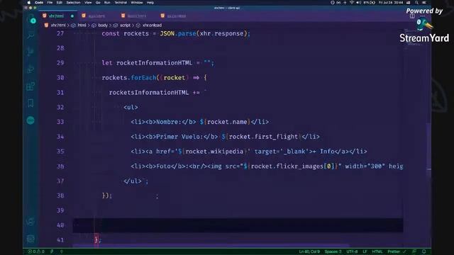 Principios de integración Frontend y Backend смотреть онлайн