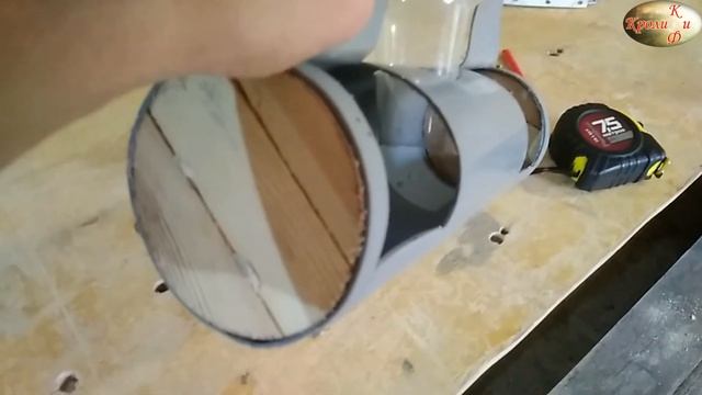 Бункерная кормушка для кроликов своими руками. Часть 2. смотреть онлайн