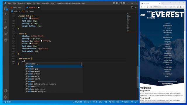 como HACER una PAGINA WEB BASICA en visual studio code ? смотреть онлайн