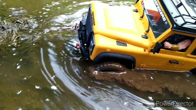 Классная лужица. RC Off Road Defender D90 MN D98, G500 MN86K