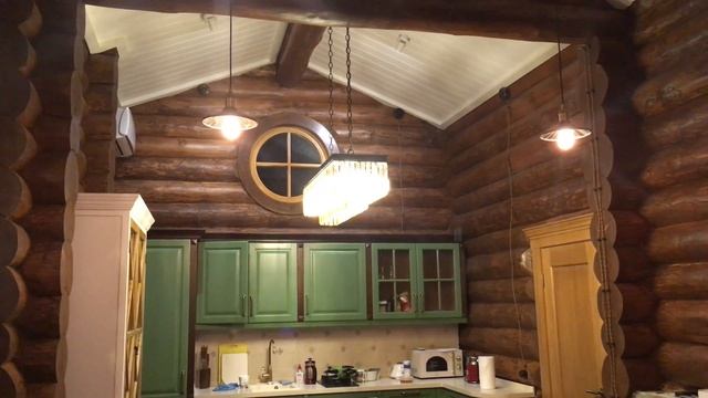 Баня. Отделка бани из рубленного бревна под ключ. смотреть онлайн