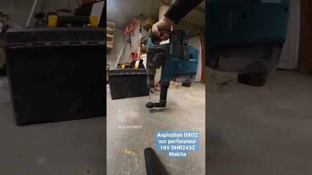 Aspiration DXO2 sur perforateur DHR243 @MakitaTV #bricolage #performance #test #ejcelectricite смотреть онлайн