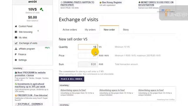 Earning Ruble Without Invest | Visitbox.ru Ruble Earn Free 0% Invest /live Payment Proof
