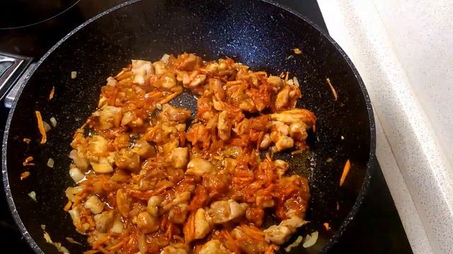 Перья с курицей,и макароны варить не надо! смотреть онлайн