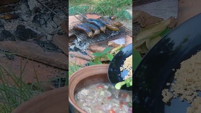 Spicy Beef Soup With Eggplant