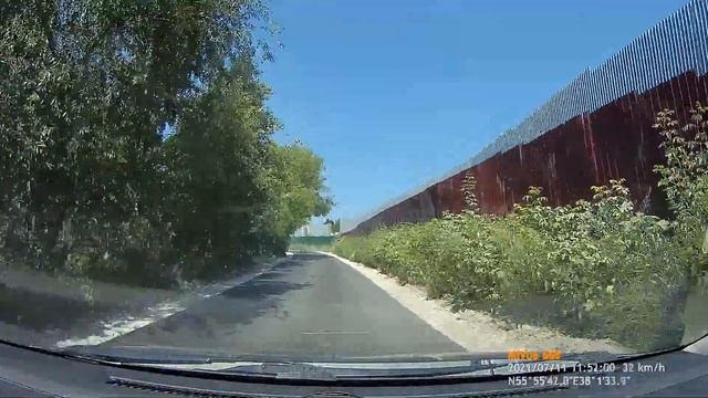 Объезд г.Щёлково через ул.Заречная смотреть онлайн