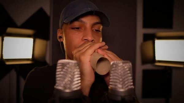 ASMR Ultra Tingly Echo MOUTH SOUNDS (4K 60FPS)