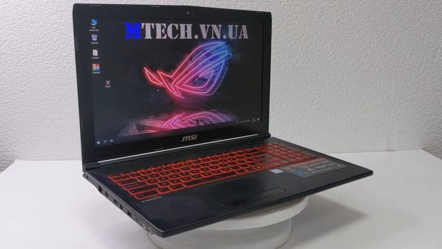 Ігровий ноутбук MSI GL62m/i5-7300HQ/8Gb/SSD256/GTX1050-2Gb CN19327 смотреть онлайн