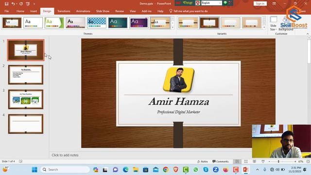 Microsoft Power Point Presentation Class | Skill Boost смотреть онлайн