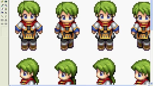 How to make your own character for RPG Maker XP смотреть онлайн