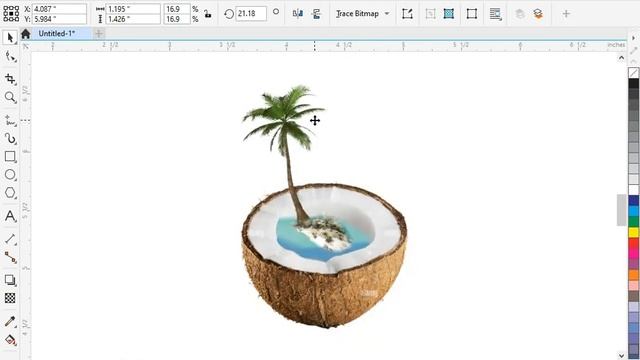 Photo Manipulation Ep 3 | CorelDraw Tutorial | Glow Effect in coreldraw смотреть онлайн