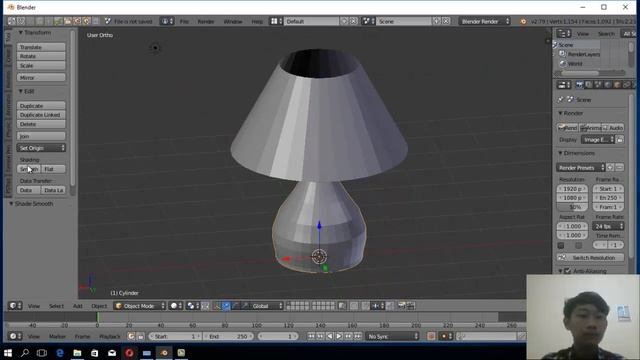 #4 TUTORIAL MEMBUAT LAMPU TIDUR PADA BLENDER 3D 2.79b смотреть онлайн