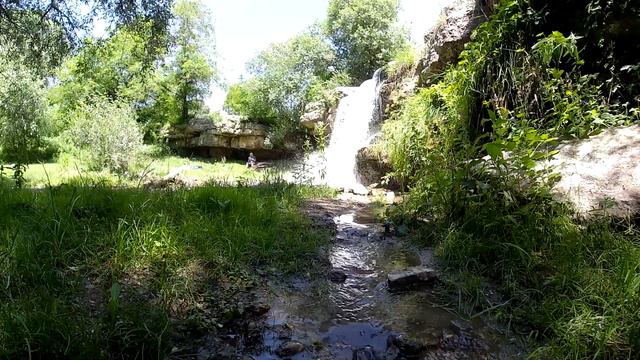 Кисловодск. Лермонтовский водопад. Russia. The Resort City Of Kislovodsk. Lermontovsky Waterfall.