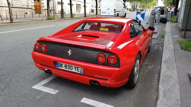 1998 Ferrari F355 berlinetta 3.5i in Paris France смотреть онлайн