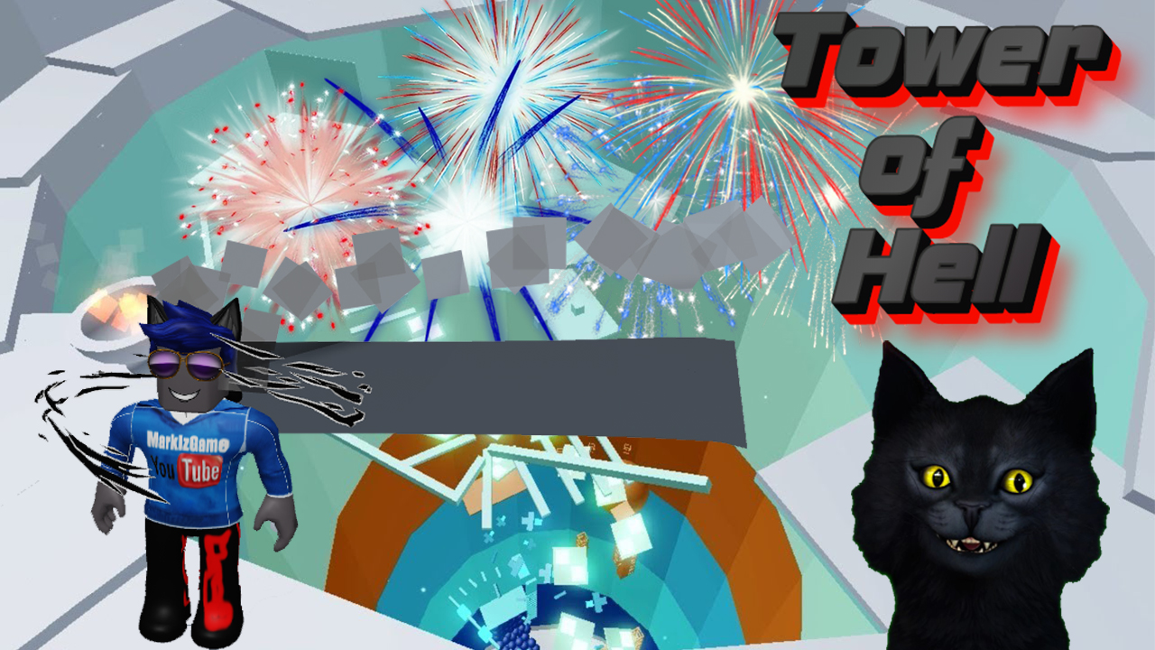 БАШНЯ АДА / Tower of Hell roblox / Повелитель таверов в деле с черным хвостом. смотреть онлайн