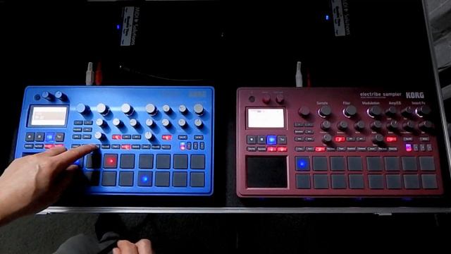 KORG electribe 2 & electribe 2 sampler JAM, Making Techno смотреть онлайн