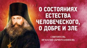 09 О состояниях естества человеческого, о добре и зле — Аскетические опыты Ч2 — Игнатий Брянчанинов