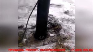 Сваекрут электрический, установка для завинчивания винтовых свай