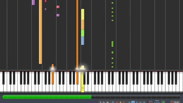 Daggerfall Dungeon Theme Synthesia Remix смотреть онлайн