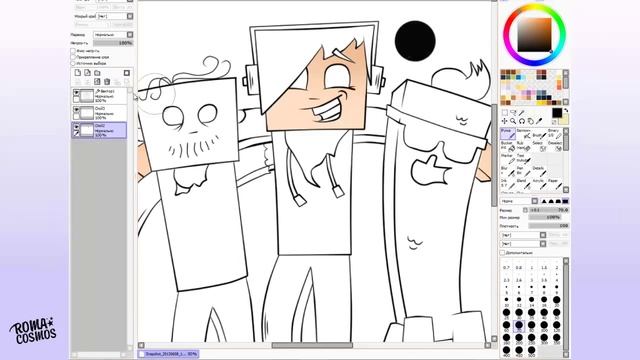 Minecraft SpeedART - Дружелюбный Лололошка #3 смотреть онлайн