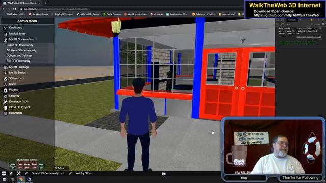 WalkTheWeb 3D Internet - Learning Socket.io for Multiplayer смотреть онлайн