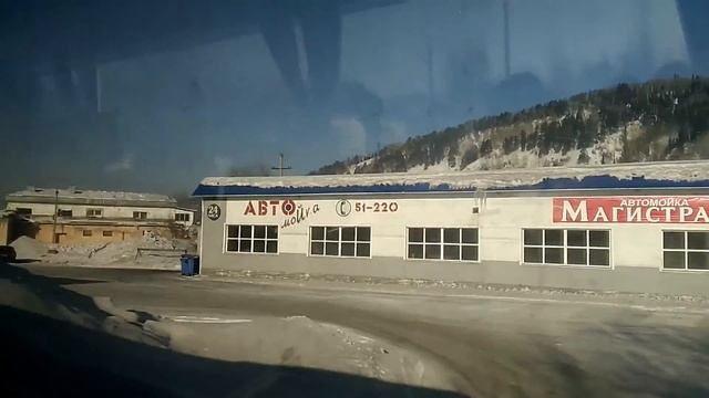 Higer KLQ6129Q_Поездка по Междуреченску (съёмка: 11 февраля 2019)