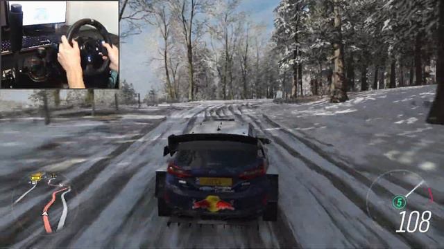 Ford M-Sport Fiesta RS | Forza Horizon 4 Steering Wheel + Shifter Gameplay смотреть онлайн