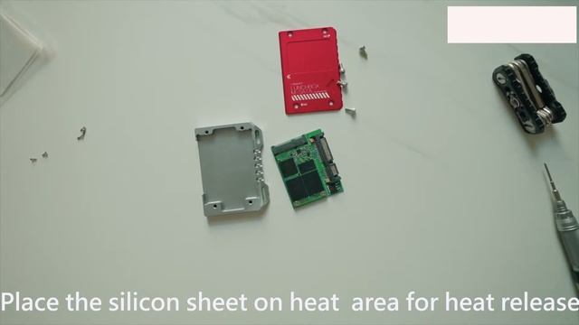 ANDYCINE Lunchbox SSD Case For Atomos Ninja V  With MSATA To SATA Adapter