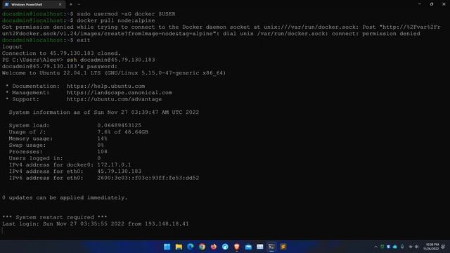 Docker installation on Ubuntu 22.04 & Cent OS 8 (Telugu) смотреть онлайн