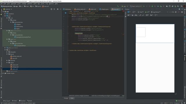 Firebase tutorial fetching data into recyclerview in Android Studio (part 1) смотреть онлайн