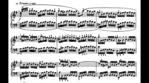 Иоганн Себастьян Бах ХТК 1 том ми минор J.S.Bach Prelude and fugue in e moll (minor) notes, ноты.