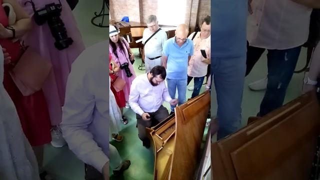 Музей фортепиано Алексея Ставицкого в Рыбинске. Клавесин смотреть онлайн