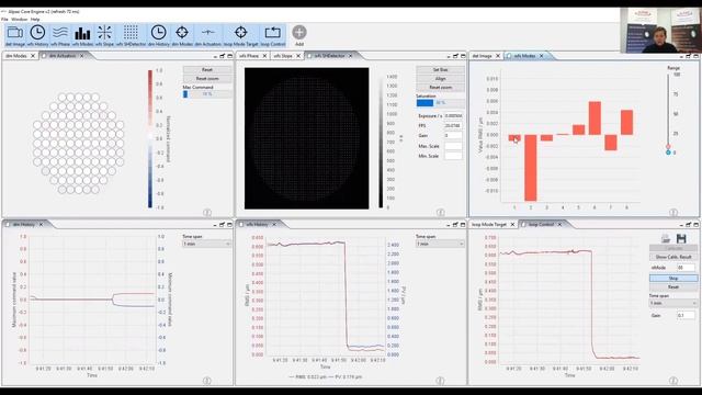ALPAO Live demo for Adaptive Optics смотреть онлайн