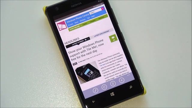 Maxthon Cloud Browser for Windows Phones - Hands on and Tour смотреть онлайн