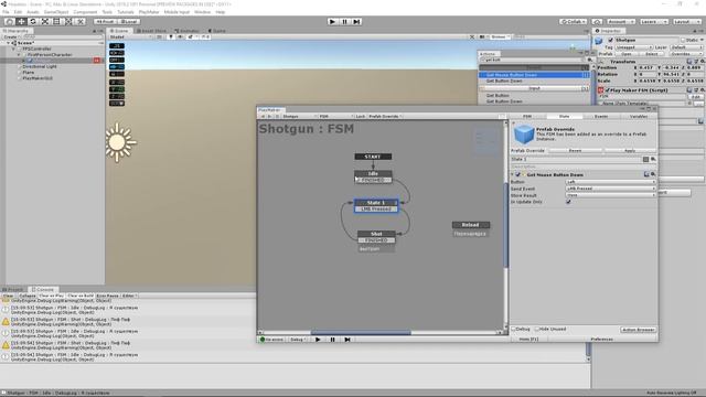 Unity Визуальное программирование с Playmaker. Делаю стрелялку в Unity | Game dev by Artalasky смотреть онлайн