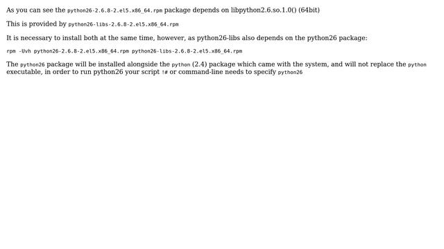 Upgrading Python 2.6. libpython2.6.so.1.0 missing (2 Solutions!!) смотреть онлайн