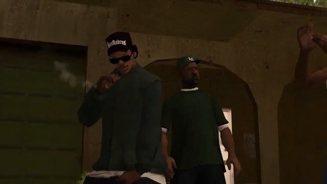 GTA San Andreas All Lance Ryder Wilson Scenes смотреть онлайн