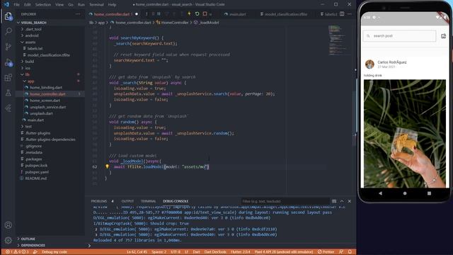 Search by Image using Tensorflow - Flutter Exploration смотреть онлайн
