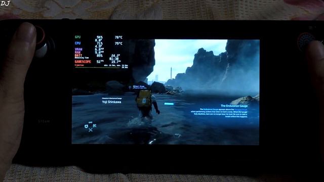 Steam Deck Death Stranding 67gb SD Card Gameplay Epic Version Steam OS | 40 Hz Refresh Rate Cap смотреть онлайн