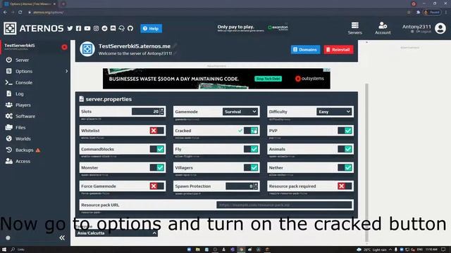 How to create a Minecraft server for free!. Using T launcher смотреть онлайн