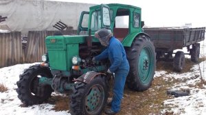 Реанимируем советский трактор Т-40АМ. Легенды не умирают!!!