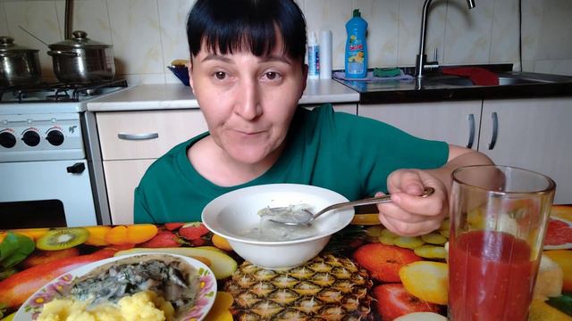 МУКБАНГ/Домашняя лапша.