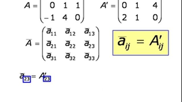 Нахождение обратной матрицы с помощью присоединенной (2) смотреть онлайн