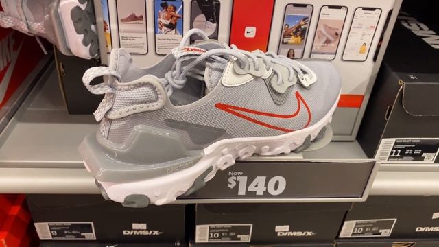 Nike React Vision (Light Smoke Grey/University Red) - Style Code: DM9460-002 смотреть онлайн