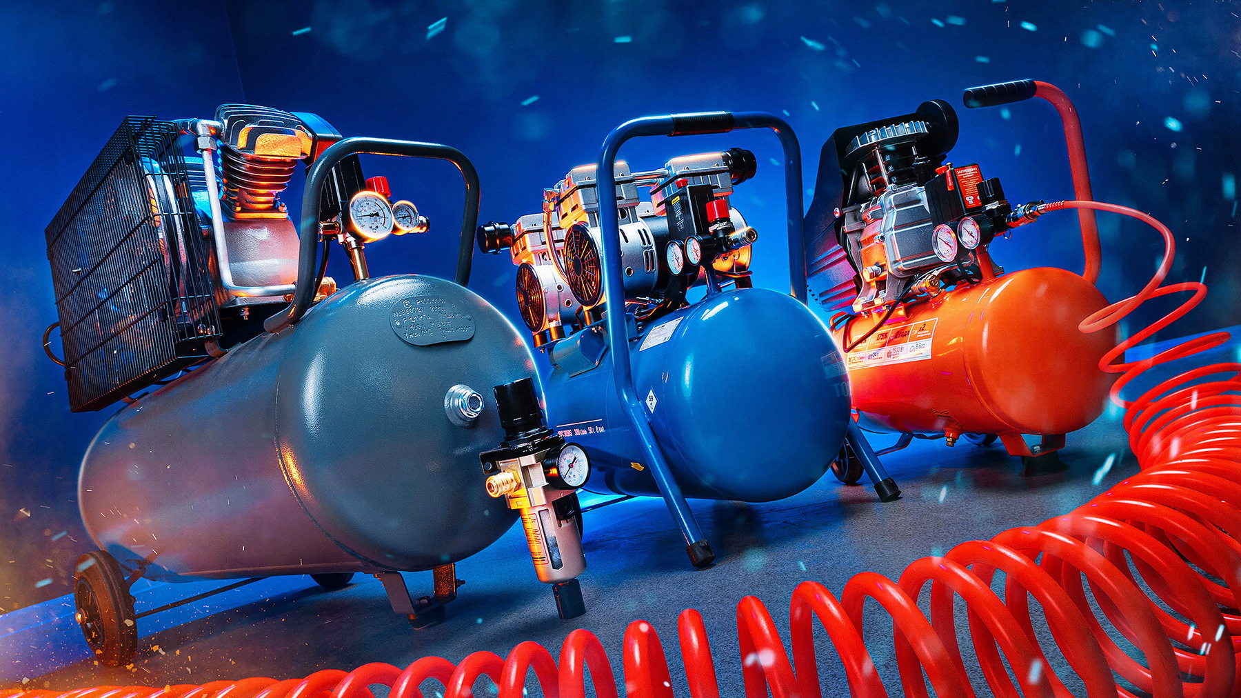 Какой компрессор лучше: безмасляный, ременный или коаксильный смотреть онлайн