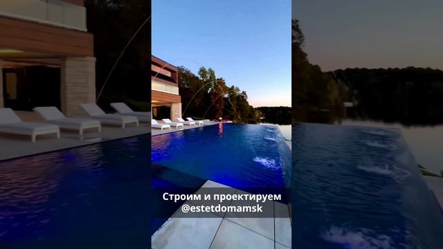 Хай-тек дом с отделкой парапетов деревом смотреть онлайн